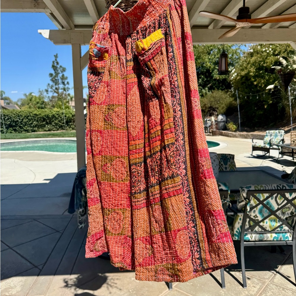 Colorful Patchwork Skirt